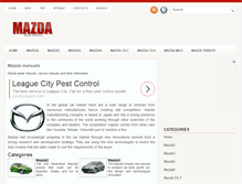 Tablet Screenshot of mazdone.com